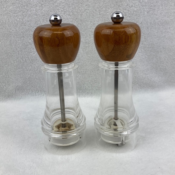 The Pampered Chef Kitchen The Pampered Chef Bamboo Acrylic Salt